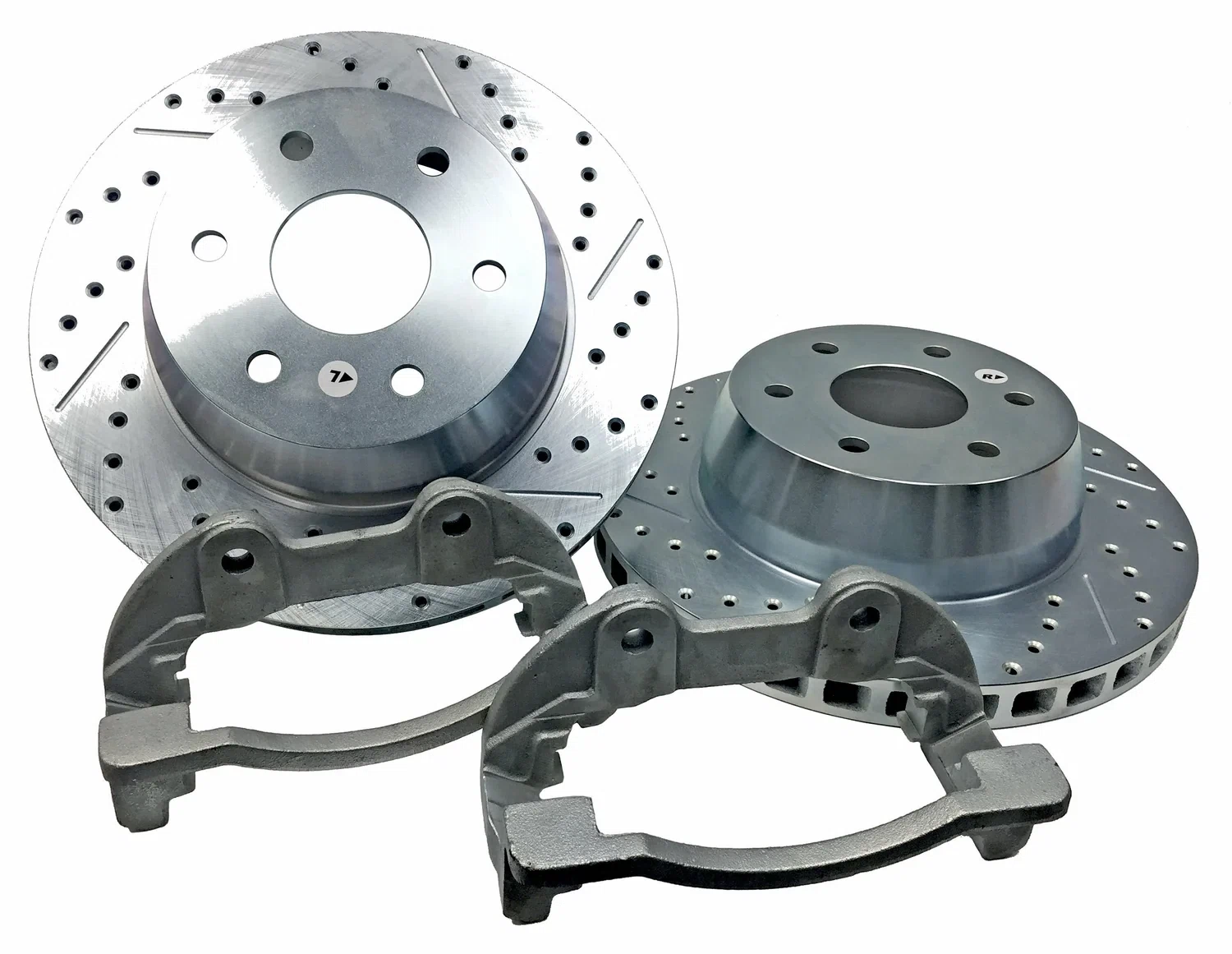 2002-2006 Escalade BIG Claw Disc Brake Rotors Rear 2302037